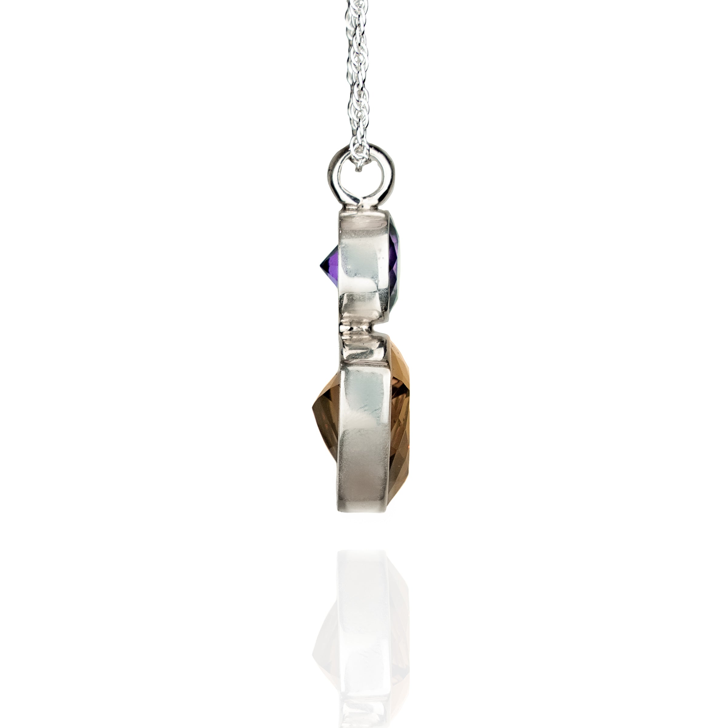 Amethyst And Citrine Necklace | Blossom & Sky – Blossom and Sky